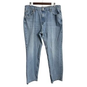 Levi's 541 jeans men's 36x32 light wash blue relaxed western cowboy Levi Strauss
